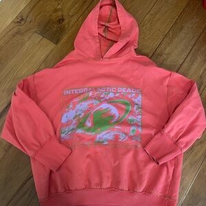 UO Nate Saturn Oversized Hoodie Sweatshirt